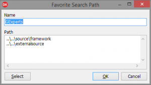 GExperts-Favorite-Search-Path-Edit