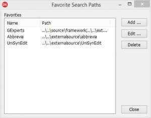 GExperts-Favorite-Search-Paths